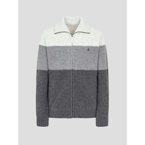 [빈폴맨] 부클 컬러블럭 집업 카디건 (BC595AC393) BC595AC393