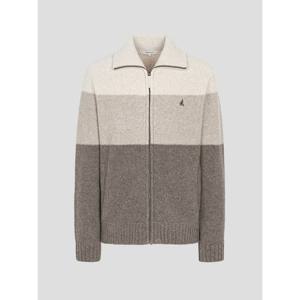 [빈폴맨] 부클 컬러블럭 집업 카디건 (BC595AC39A) BC595AC39A