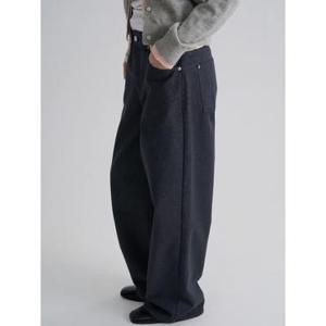 (356121CMMR) [에잇세컨즈] 워싱 와이드 테이퍼드 데님  네이비(TAG가 54,900원)