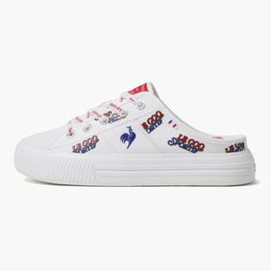 [백화점][르꼬끄] 르꼬끄X그로서리스터프 버디볼드 뮬 스니커즈 QQ122LCU23 WHITE QQ122LCU23WHT