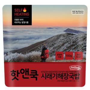 핫앤쿡 시래기해장국밥 비화식 발열도시락 캠핑등산 전투식량