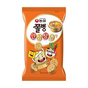 [농심] 농심 쫄병스낵 안성탕면맛 77g 과자 스낵