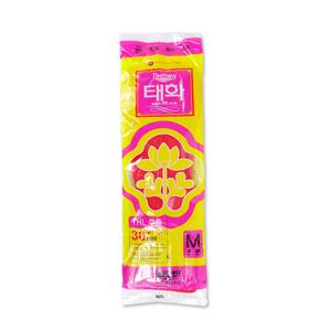 태화고무장갑(중 레드)_선밴 주방고무장갑 태화 고무장갑 썬밴M