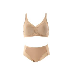 [와코루 란제리] 노와이어 하이컴포트 몰드 브라AB컵 햄라인팬티셋트 WPTX301H