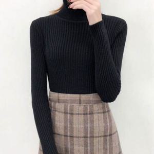 따뜻한목폴라 도톰한 따뜻한 포근한 두께감 골지 겨울 목폴라