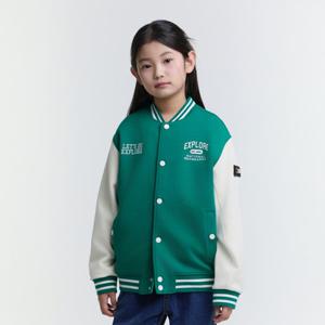 [내셔널지오그래픽키즈]K251UJP940 저지 베이스볼 점퍼 GREEN