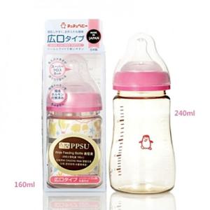 쮸쮸베이비 칼라 PPSU크리스탈와이드젖병 160ml -