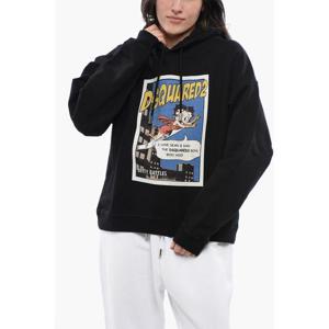 디스퀘어드2 후드 티셔츠 S75GU0522 S25551 900 Black