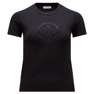 몽클레어 크리스탈 로고 코튼 반팔티셔츠 8C00017 829FB 999