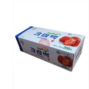 크린럴 식구 크린백 30cm x 45cm (대) 200매 비닐백 비닐팩 비닐봉지 주방용품 주방잡화 크린백 주방비닐