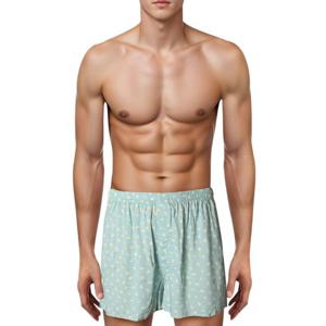 [비비안] 부드러운 레이온소재의 모과패턴 남성 트렁크팬티 TP8995