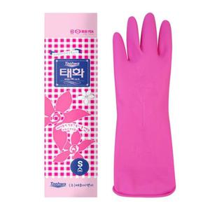 태화 고무장갑 S(소)x10켤레 주방고무장갑 라텍스고무장갑 주방장갑 주방잡화 주방소모품 태화장갑 태화고