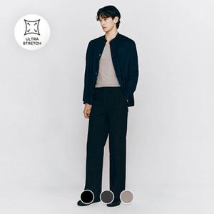 [지오다노/본사] 115518 LW 세미와이드 울트라스트레치 슬랙스