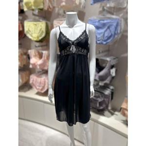 [바바라] 블랙 베가스무스 레이스 백트임 풀슬립(AFS4806S)(BK) AFS4806S