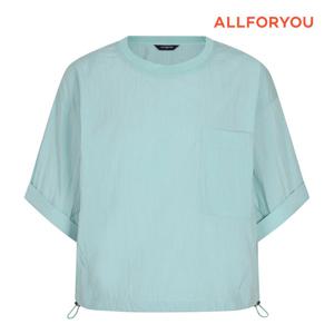 [올포유] 여성 포켓 포인트 반팔 티블라우스 ALBLN6226-830