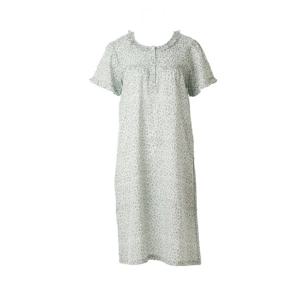 와코루 시원한 면레이온 요루원단 열매나염 원피스잠옷(WGN7167W)