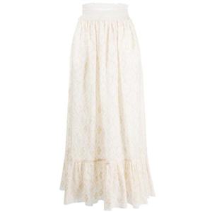 구찌 롱 스커트 752594 ZANX59783 IVORY