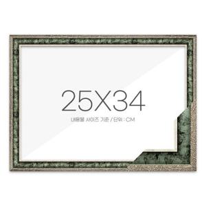 아트박스/퍼즐사랑 퍼즐액자 25x34 고급형 앤틱그린