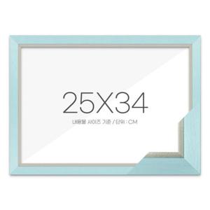 아트박스/퍼즐사랑 퍼즐액자 25x34 고급형 모던블루
