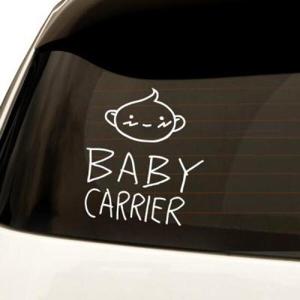 아트박스/원에이엠 1AM 자동차스티커 심플 Baby carrier 아이