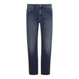 Isabel Marant 로고 패치 스트레이트 레그 진 PA0180HAA1H01H 30BU TP944436444