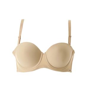 와코루 A컵 오프숄더 반컵브라 웨딩브라 성형브라 큰컵브라(WBR6140A)