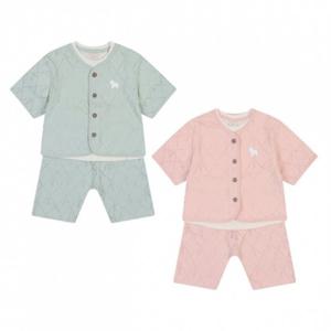 [에뜨와]리온3PCS(PINK,GREEN) 07S352201/백일,돌,선물,외출복,상하복