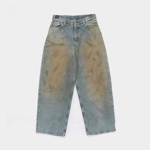 아크네 26SS 더티 워싱 빈티지 슈퍼 배기 여성 팬츠 C00088 863