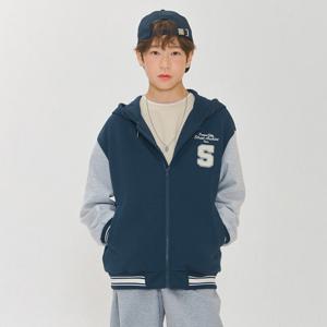 [오션스카이] 남아 바시티 후드 점퍼-EEJB4301B0G