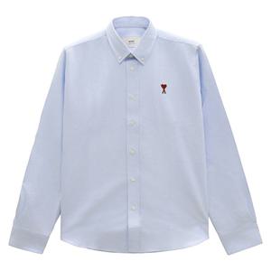 아미 스몰 하트 로고 남성 셔츠 BFUSH063 CO0031 450