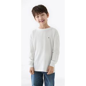 [타미힐피거칠드런] 에센셜 롱 슬리브 T42F6KKO21CBT1 T42F6KKO21CBT1