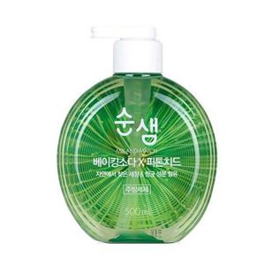 순샘 베이킹소다 피톤치드향 500ml 용기 주방세제 순샘주방세제 주방세제용기 세제 주방세제리필