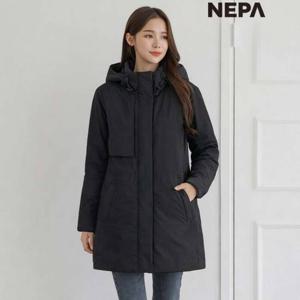 [네파 (행사)]25F/W 신상 여성 벤투스 윈드스토퍼 후디 미드 구스 다운자켓 7L82069