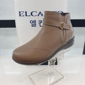엘칸토 HC11 양가죽 여성 앵클부츠 K2T8U5P4C35