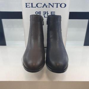 엘칸토 HC11 양가죽 여성 앵클부츠 B0H9U5T4PC