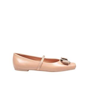 살바토레 페라가모 바라 보우 발레 플랫 01H345 785210 BEIGE DO