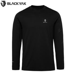[블랙야크] 남성 봄 등산 아웃도어 긴팔티셔츠 폴라텍 델타 그래픽 긴팔티1 1BYRTSV003BK 4BYRTSV003