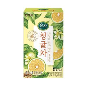 샘표 순작 청귤차 티백 20T
