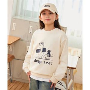 지프 JEEPKIDS 그린라벨 펭귄곰 맨투맨(KQ5TSU890IV)