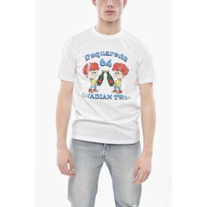 디스퀘어드2 반팔 티셔츠 S71GD1396 S23009 100 White
