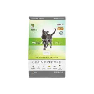 유기농고양이사료 세라피드 그레인프리 체중관리 6kg (2kgX3개)