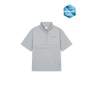 디스커버리키즈자켓 BQK DKTR77053-GRL 키즈 프레시벤트 경량 우븐 하이넥 트레이닝 반팔 아노락