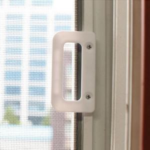 먼지차단 방충망손잡이 베란다 샷시 창호 문 손잡이 핸들 4P