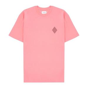 아미쉬 체스트 엠블럼 박시 반팔 티셔츠 AMX034CR57 0569C0110