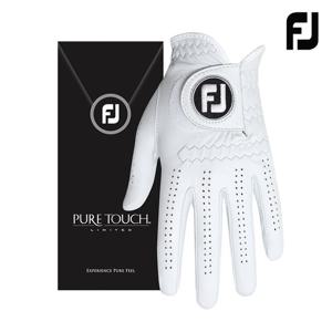 아쿠쉬네트코리아정품 풋조이 26년 신상품 퓨어터치 PURE TOUCH 여성 프리미엄 양피 한손 골프장갑 (64020E-101)