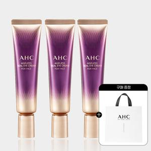 AHC 에이지리스 아이크림 포 페이스 30ml 3개+(증정)쇼핑백