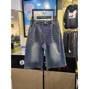 행텐주니어 세이브존06 주니어 풀밴딩 6부 버뮤다 청반바지 14570-056-402-10