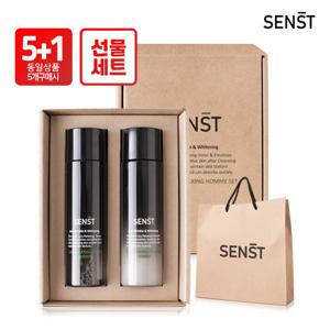 [센스트] 남성화장품 시카 릴렉싱 옴므 2종세트 (토너+에멀전)+쇼핑백