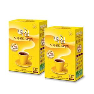 [동서식품] 맥심 모카 블랙커피믹스200t (커피만)