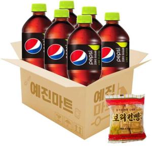 예진마트 펩시콜라 제로 라임향 1.25 6PET